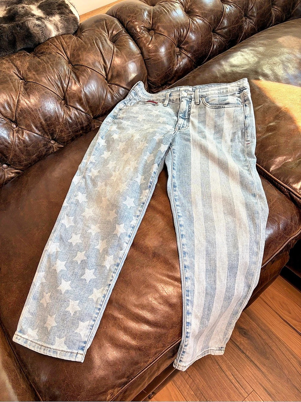 Tommy Jeans Women's Star & Stripe Jeans Waist 8 / W29 Like New